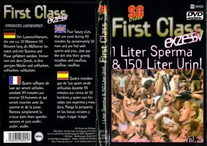 First Class #25 - 1 Liter Sperma & 150 Liter Urin [DVDRip / 902.4 MB]