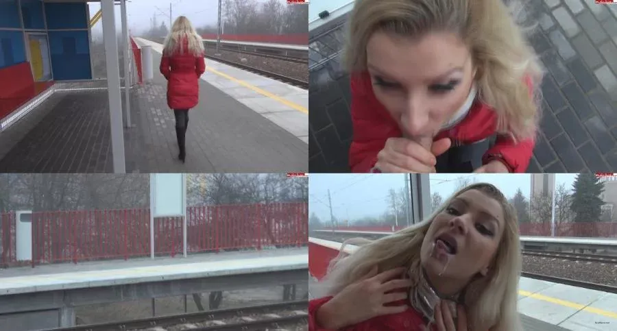 MyDirtyHobby.com: (VanessaKiss) - VanessaKiss - Blowjob S-Bahn Haltestelle! Public! [HD 720p] (56.8 MB)