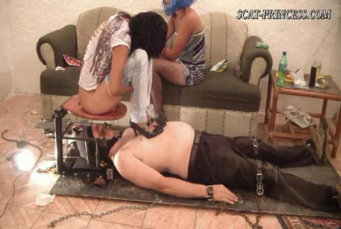 ShitGirls - Using toiletslave is good, forced consumtion is better resound [SD / 238 MB]