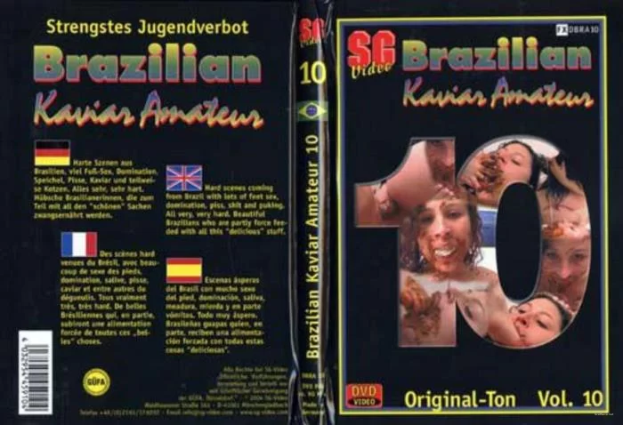 Scat Girls - Brazilian Kaviar Amateur 10 [DVDRip / 671 MB]