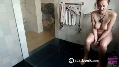 Enema EFRO: (Amateur) - Triple session with two accidents [HD 720p] (WC, Solo)