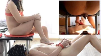 Toilet Slavery: (Scat Domina) - Nasty Farts And Shit Right In Your Face [FullHD 1080p] (Femdom, Face Sitting)