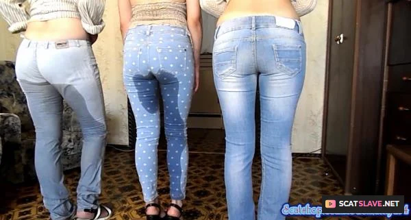 ScatBook.com: (Threesome) - Dirty Women Show In Jeans [FullHD 1080p] (1.13 GB)