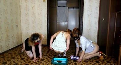 ScatShop (ModelNatalya94) - Alice Has Two Slaves On A Leash [FullHD 1080p] (Roleplay, Diarrhea)