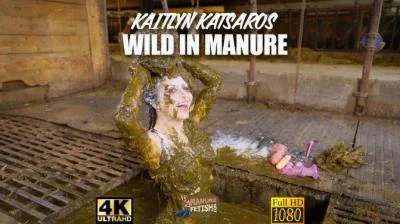 Manurefetish (Kaitlyn Katsaros) - Wild in Manure [FullHD 1080p] (Cowshed, Anal)