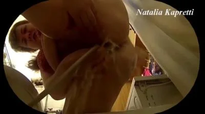 Defecation: (Natalia Kapretti) - Become My Latrine, Toilet Slave Eat Shit [HD 720p] (Solo, Piss)