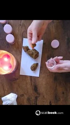 ScatBook: (Fetish) - Giveaway Poop In A Jar [UltraHD 2K] (Poop Videos, Smearing)