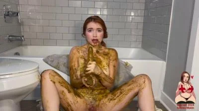 Natural Shit: (Ginger Cris) - Pool Day [FullHD 1080p] (XL Dildos, Fantasy Toys)