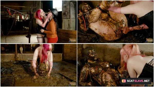 Manurefetish.com: (Betty, Lyndra) - Cowshed Scat Humiliation - Sex in the Cowshed [HD 720p] (618 MB)