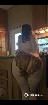 ScatBook: (PrincessBabyLuna) - RV Ass Shit Smearing [UltraHD 2K] (Amateur, Shitting Ass)