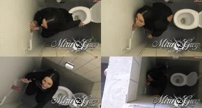 Mira-Grey - First Glory Hole - Schlammschieben im Fickmaul [HD / German, Brunette]