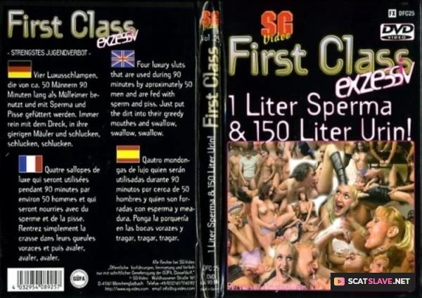 First Class #25 - 1 Liter Sperma & 150 Liter Urin [DVDRip / 902.4 MB]
