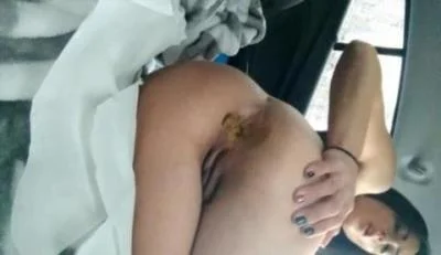 Desperation & Poo in Car: (Doll) - Shit Pocahontas [FullHD 1080p] (Scat, Smearing)