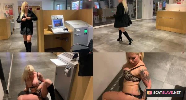 Devil Sophie - Extremely perverted pissing in the middle of the bank branch [FullHD 1080p / 127.01 MB]