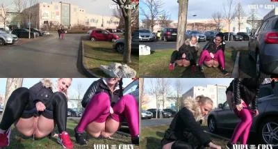 Mira-Grey - riskant - dreist - geil PUBLIC! [Full HD / Creampie, Anal]