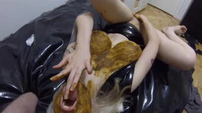 Domination Scat: (Jessica) - Huge Facial and Scat Cumshot [HD 720p] (Sex in Shit, Sex Scat)