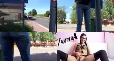 Mira-Grey - Verbotener Public Piss [HD / Facial, Anal]