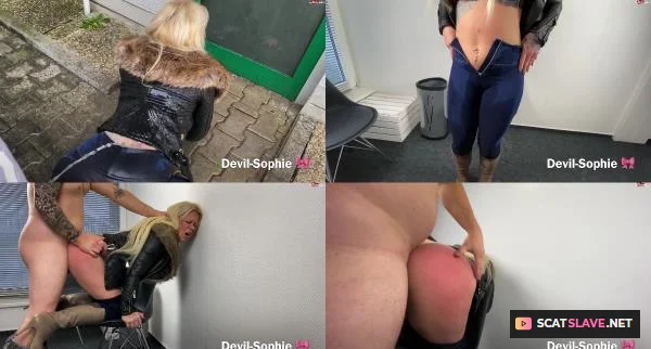Devil Sophie - Street Jeans Bitch - Use me as you want - I want a sperm jeans ass with SteffiBlond  MydirtyHobby [FullHD 1080p / 411.4 MB]