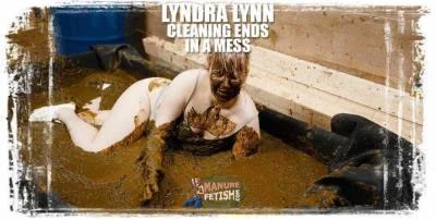 Manurefetish (Lyndra Lynn) - Cleaning ends in a mess [HD 720p] (Cow, Farm)