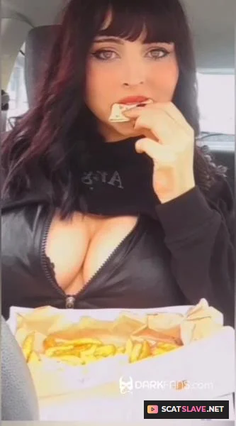 DarkFans.com: (Domina Marbella) - French fry feeding time for slav [UltraHD 2K] (137 MB)