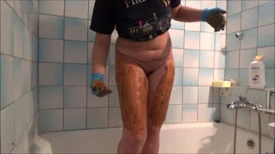Scatshop (Mistress Roberta) - Shitty Thighs Breakfast [SD] (Amateur, Toilet Slavery)
