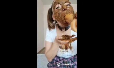 Fucking my shity mouth [HD 720p / Solo, Eat shit]