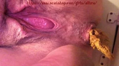 Scatshop (Allura) - Milky Tits & My Morning Shit [HD 720p] (Scat, Poop)
