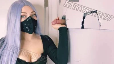 Defecation: (KnkyKttn97) - Gloryhole DATM [UltraHD 4K] (Poop, Solo)