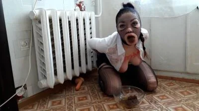 SG-Video (Lina) - Scat Tied Up Extreme Swallow [FullHD 1080p] (Shit, Poop)