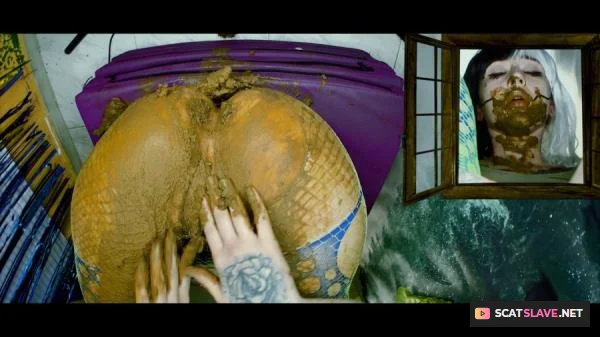 Shitting Ass: (DirtyBetty) - The smell always rises Scat Smearing [FullHD 1080p] (700 MB)