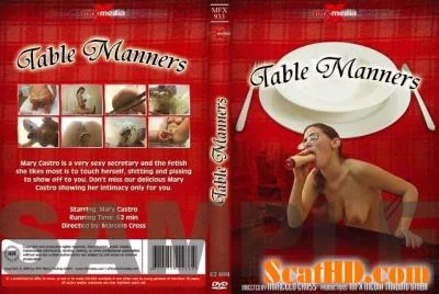Mary Castro - Table Manners MFX-0933 [DVDRip / Masturbation, Scat]