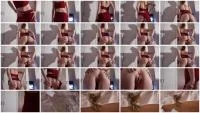 Amarotic (SexyFeli) - In Red Dress Shit [FullHD 1080p] (89.5 MB) - ScatSlave