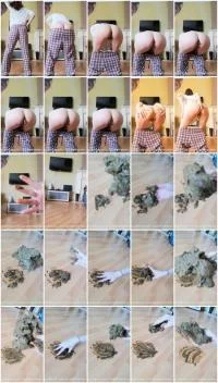 Scatbook (Mistress Jardena) - Open your mouth and eat all [SD] (14.6 MB) - ScatSlave
