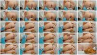Scatbook (Miss Anja) - Gentle Anal Plug Fuck And Huge ODD COLORED Shit [FullHD 1080p] (158 MB) - ScatSlave