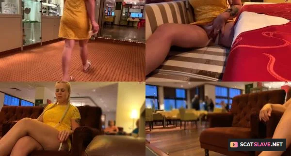 Devil Sophie - CAUGHT The hotel bar - elevator - seat flooding and Fotzenspiele with devil-sophie [FullHD 1080p / 196.04 MB]