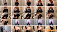 Cleopatra - Heavy Aggressive Angry Scat in Leather 2 [FullHD 1080p / 1.17 GB] - ScatSlave
