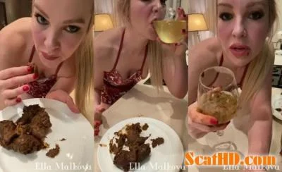 Scat Ella - Eating Shit [DVDRip / Shit Eating, Smearing]