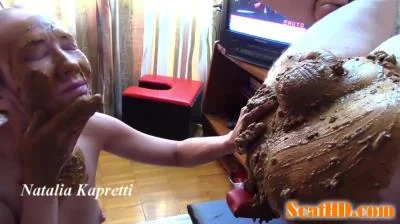 Teen - All in shit doing fisting and minet [FullHD 1080p / Defecation, Amateur]