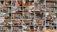 Devil Sophie - UNCUT - FIERCE & Kinky in the café bled - pooped - sprayed - brazen in front of the police [UltraHD 4K / 1.03 GB] - ScatSlave