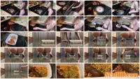 Marinayam19 - Naked cooking Orange Chicken and shitting [FullHD 1080p / 774 MB] - ScatSlave