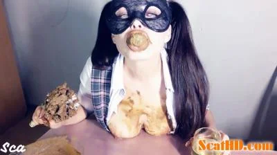 ScatLina - Shitty homework [FullHD 1080p / Shit, Poop]