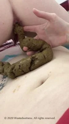 Scatshop.com: (Wastedwetness) - Lesbian Scat – Huge Shit On Me [FullHD 1080p] (36.3 MB)