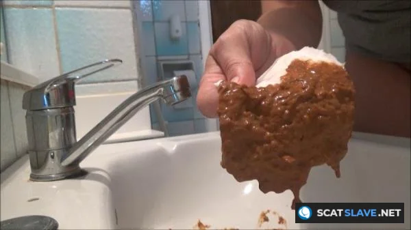 Scatshop.com - Huge Diarrhea In Sink [SD] 228 MB