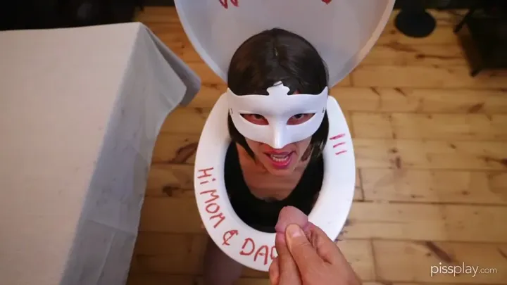 Bruce's and Morgan's Toilet Submission Caper - scat porn video at ScatSlave.net