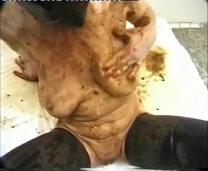 Chris the Dirty Angel Unleashes a Messy Kaviar Solo in Classic - scat porn video at ScatSlave.net